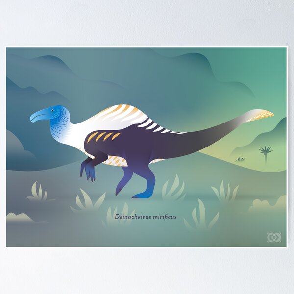 Deinocheirus Art Board Print for Sale by Julio Lacerda