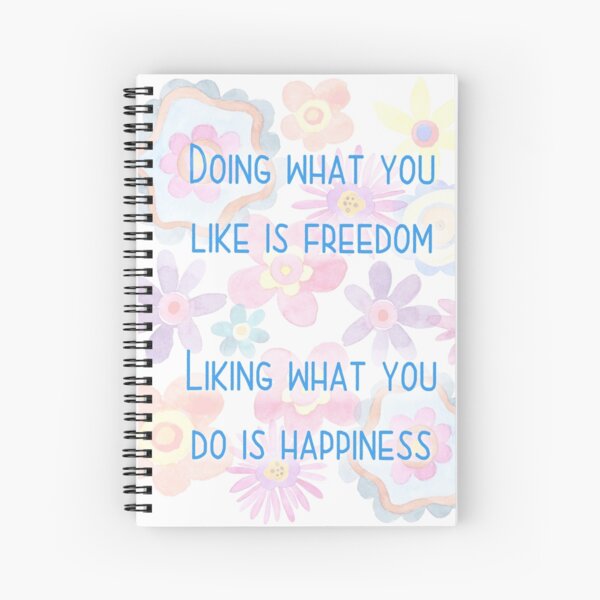 Item preview, Doing What You Like Is Happiness designed and sold by BunnyThePainter.