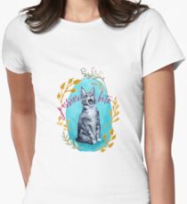 Pussies Bite Women's Fitted T-Shirt