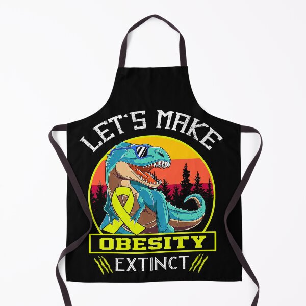Item preview, Let's Make Obesity Extinct Dinosaur Men Women Kid designed and sold by Mnrshirley.