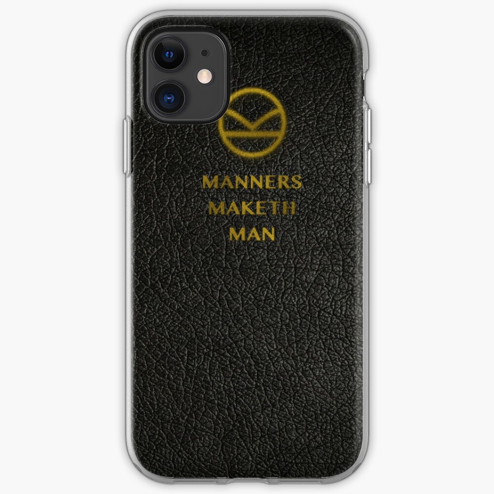 Manners Maketh Man Small Kingsman Iphone Case Cover By