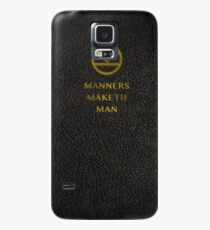 'Manners Maketh Man' Small - Kingsman Case/Skin for Samsung Galaxy