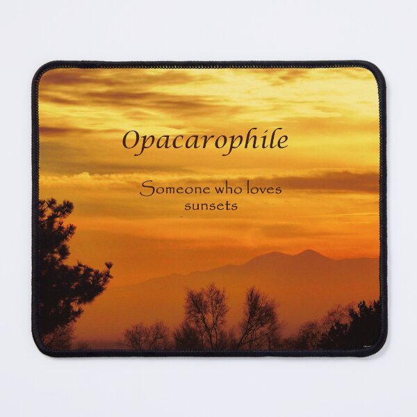 Item preview, OPACARIPHILE . someone who loves sunsets designed and sold by Vaengi.