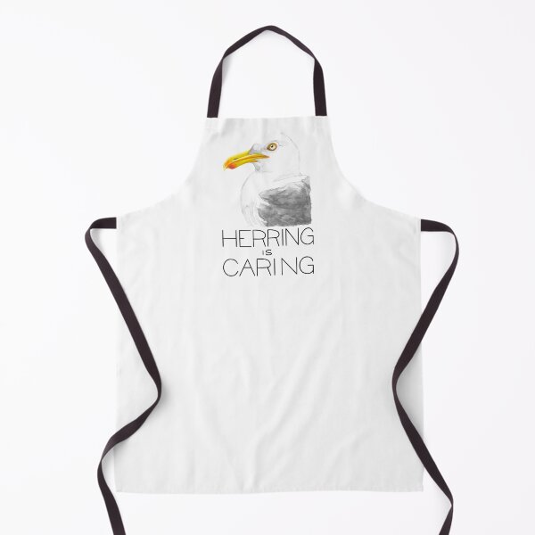 Item preview, Herring is Caring (Herring Gull) designed and sold by LauraWolfArtist.