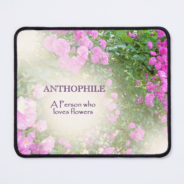 Item preview, ANTHOPHILE - someone who loves flowers designed and sold by Vaengi.