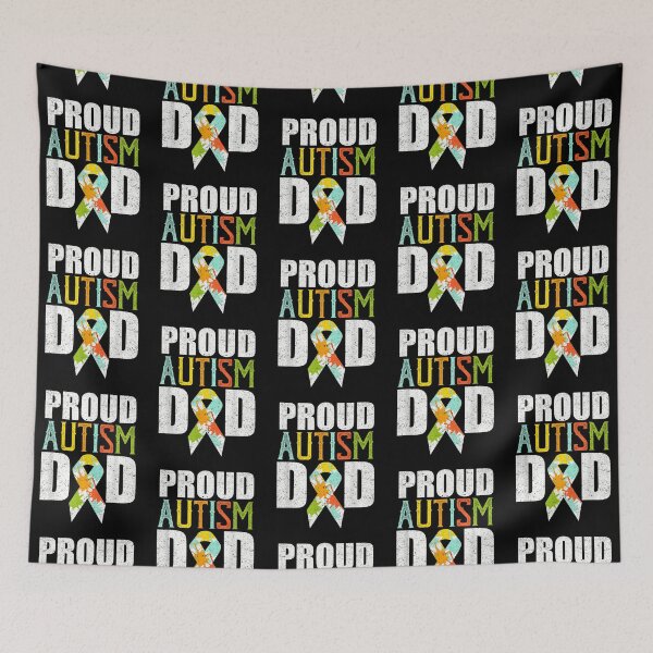 Item preview, Proud Autism Dad Shirt Autism Awareness Gift designed and sold by Cansellerma.