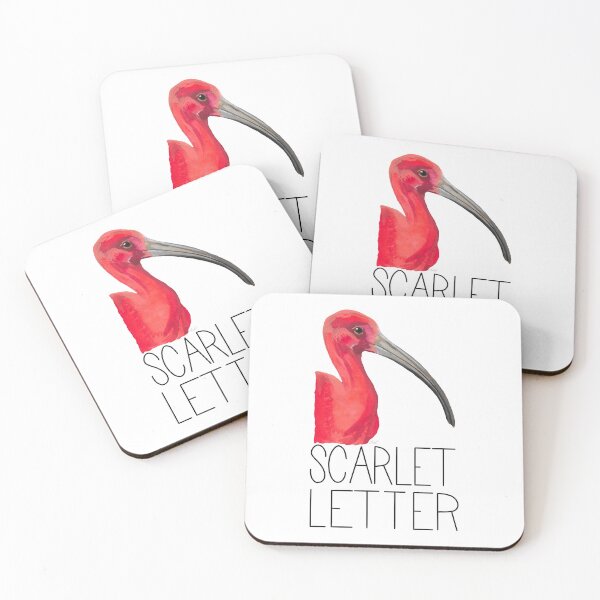 Item preview, Scarlet (Ibis) Letter designed and sold by LauraWolfArtist.