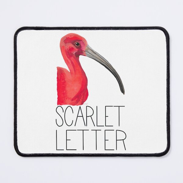 Item preview, Scarlet (Ibis) Letter designed and sold by LauraWolfArtist.