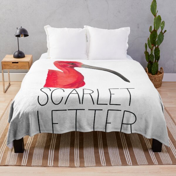 Item preview, Scarlet (Ibis) Letter designed and sold by LauraWolfArtist.