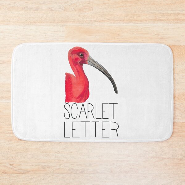 Item preview, Scarlet (Ibis) Letter designed and sold by LauraWolfArtist.
