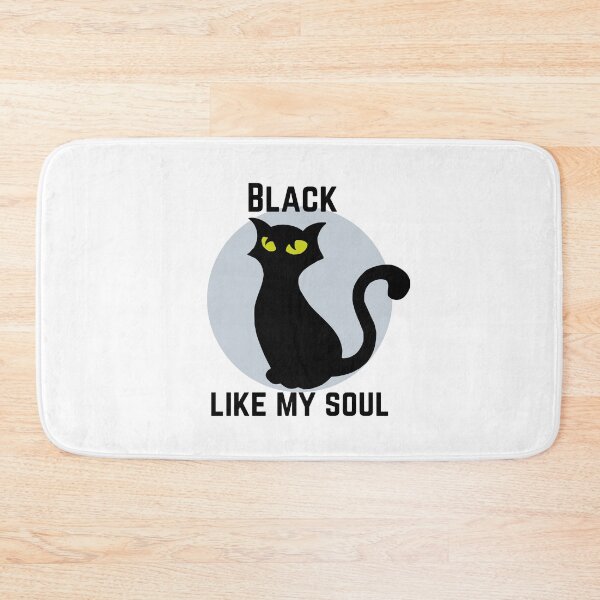 Item preview, Black like my soul, black cat! designed and sold by tattooclumsey.