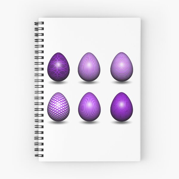 Aperçu de l'œuvre Motif de joyeuses pâques violet créée et vendue par euktud.