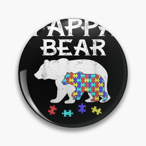 Item preview, Mens Pappa Bear Autism Awareness T-Shirt Autism Papa Dad Daddy Te designed and sold by Cansellerma.