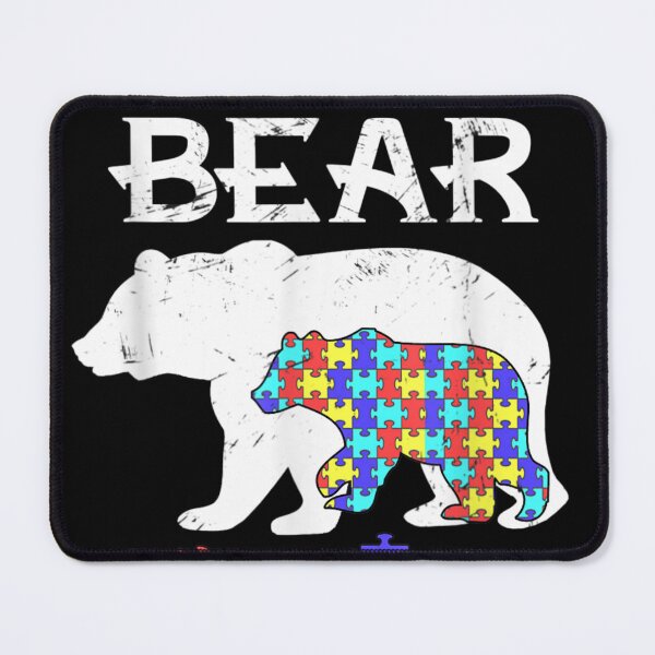 Item preview, Mens Pappa Bear Autism Awareness T-Shirt Autism Papa Dad Daddy Te designed and sold by Cansellerma.