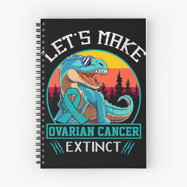 Item preview, Let's Make Ovarian Cancer Extinct Dinosaur Men Women Kid designed and sold by Mnrshirley.