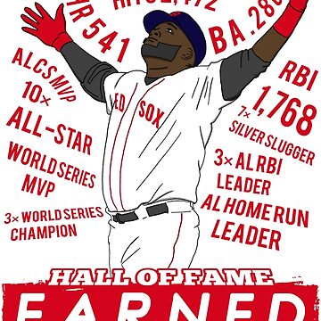 Big Papi Hall Of Fame  Essential T-Shirt for Sale by Concerned Citizen