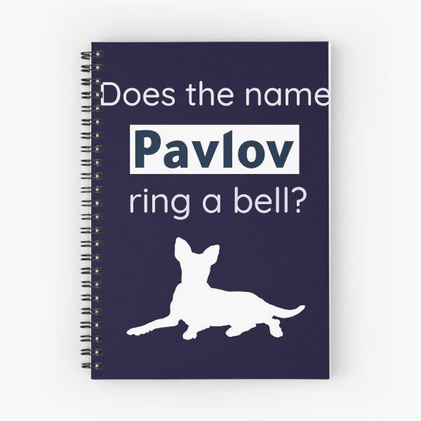 Item preview, Does The Name Pavlov Ring A Bell? Funny Psychology Pavlov Dog designed and sold by Rebel-Design.