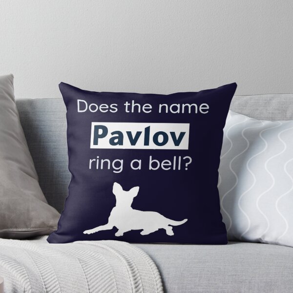 Item preview, Does The Name Pavlov Ring A Bell? Funny Psychology Pavlov Dog designed and sold by Rebel-Design.