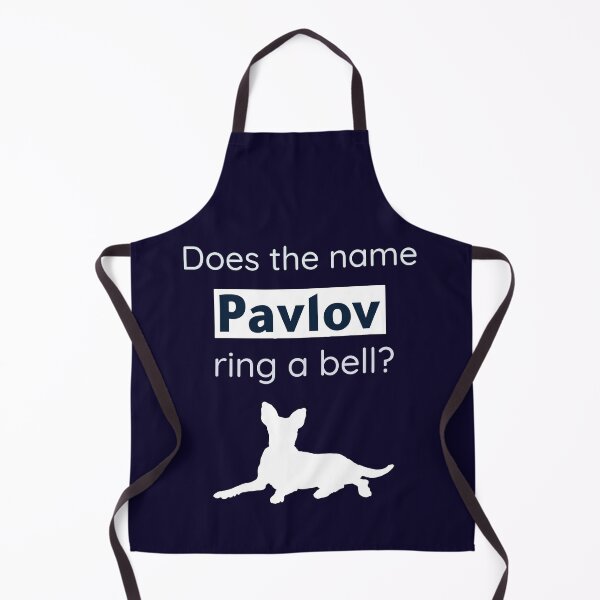 Item preview, Does The Name Pavlov Ring A Bell? Funny Psychology Pavlov Dog designed and sold by Rebel-Design.