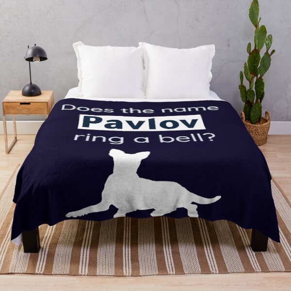 Item preview, Does The Name Pavlov Ring A Bell? Funny Psychology Pavlov Dog designed and sold by Rebel-Design.