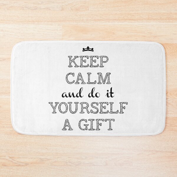 Item preview, Keep calm and do it Yourself a Gift designed and sold by ReydaDesign.