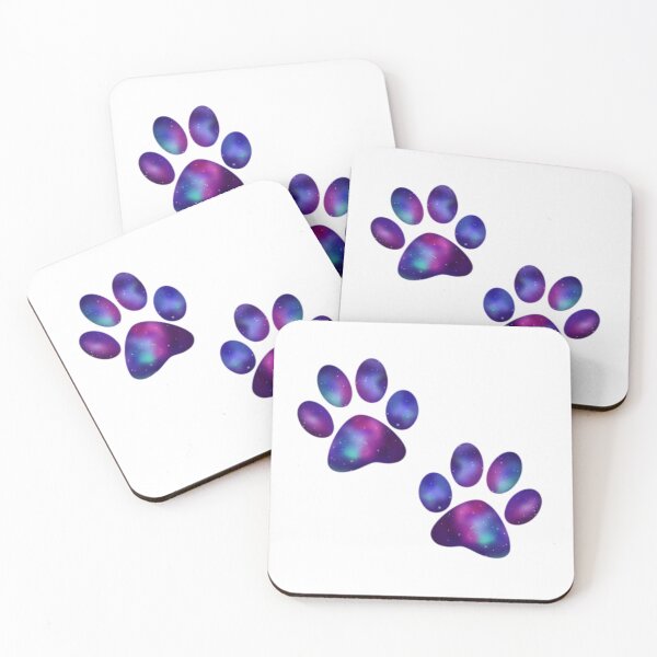 Item preview, Double Galaxy Pawprint designed and sold by Minima-Vulpes.
