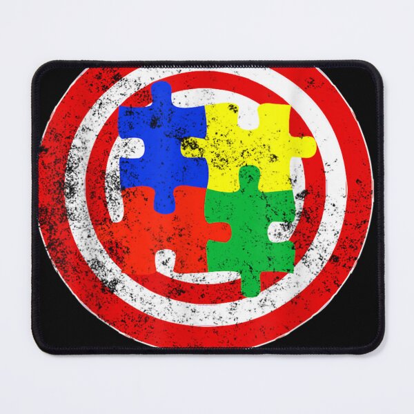 Item preview, Autism Awareness TShirt Captain Autism Puzzle Piece Shirt designed and sold by Cansellerma.