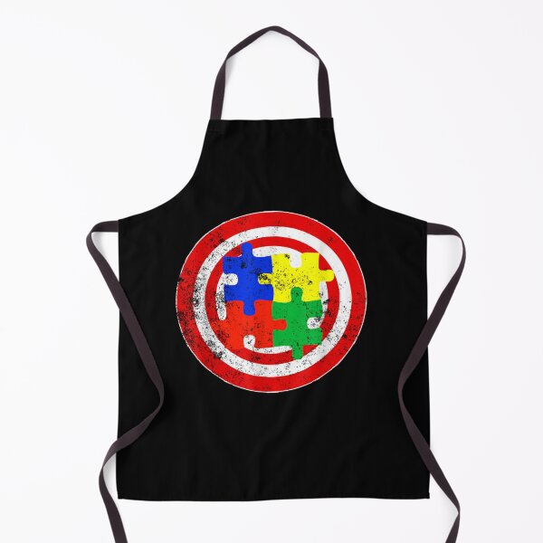 Item preview, Autism Awareness TShirt Captain Autism Puzzle Piece Shirt designed and sold by Cansellerma.