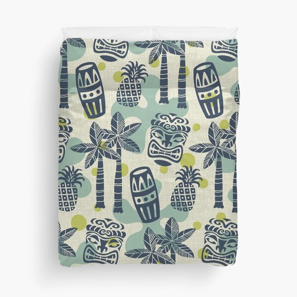 Item preview, Retro Mid Century Modern Tiki Pattern designed and sold by tonymagnerart.