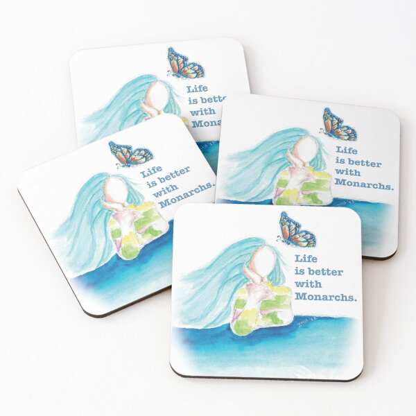 Item preview, Life is better with Monarchs. designed and sold by zmarieart.