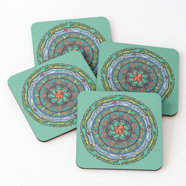 Item preview, Salish Sea Mandala designed and sold by mernstw.
