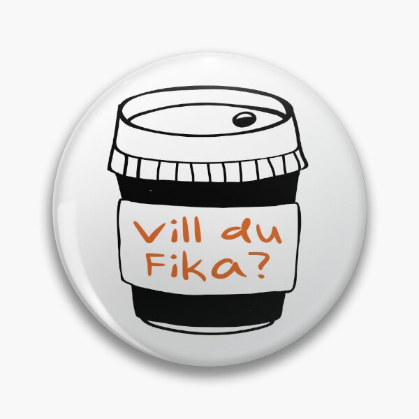 Item preview, fika city? - Funny Coffee Quotes designed and sold by Cupsofdreams.