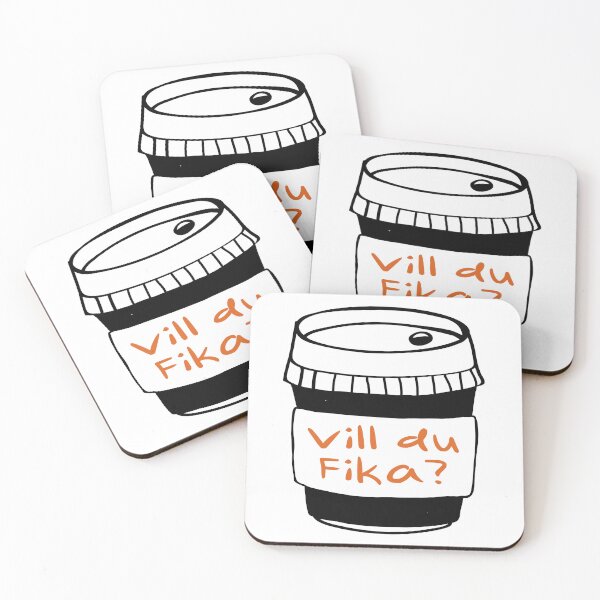 Item preview, fika city? - Funny Coffee Quotes designed and sold by Cupsofdreams.