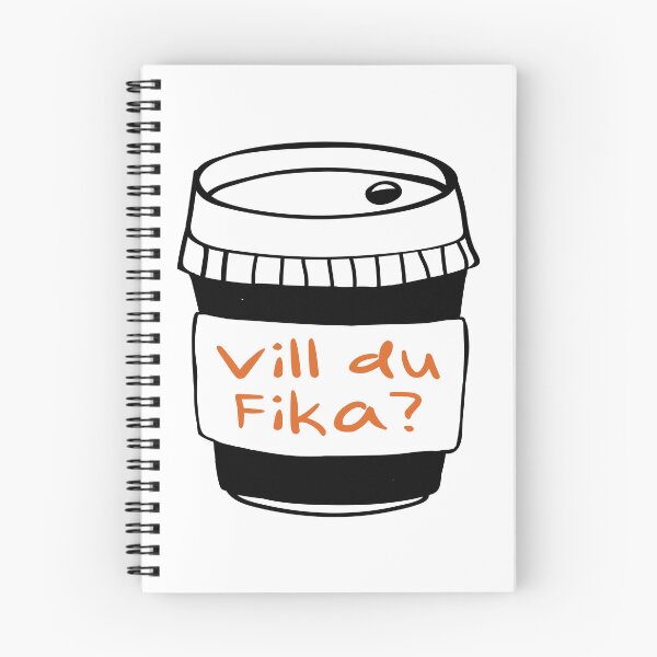 Item preview, fika city? - Funny Coffee Quotes designed and sold by Cupsofdreams.