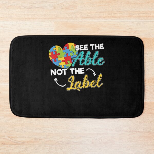 Item preview, Funny See The Able Not The Label Autism month Design designed and sold by Cansellerma.