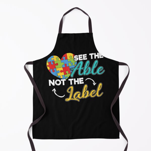 Item preview, Funny See The Able Not The Label Autism month Design designed and sold by Cansellerma.