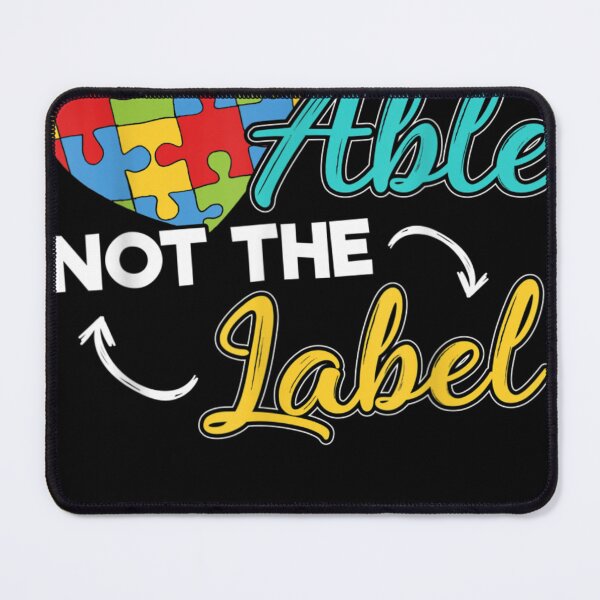 Item preview, Funny See The Able Not The Label Autism month Design designed and sold by Cansellerma.