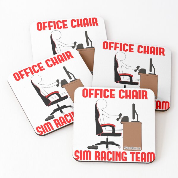 Item preview, 9VoltGorilla Office Chair Sim Racing Team designed and sold by 9VoltGorilla.