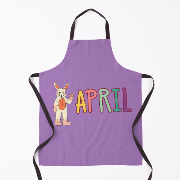 Item preview, Hello April ~ Cute Easter Bunny Waving ‘Hello’, Ideal For April borns /Easter Lovers/Bunny Lovers designed and sold by haRexia.