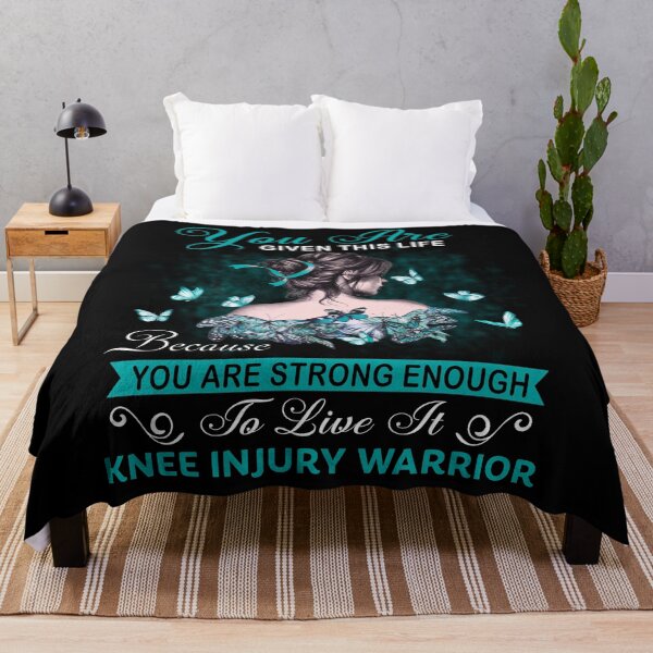 Item preview, You Are Strong Enough To Live It Knee Injury Warrior designed and sold by Kohend.