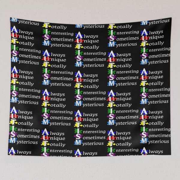 Item preview, Always Unique Awesome Autism Awareness Supporters designed and sold by Cansellerma.