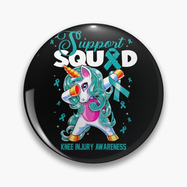 Item preview, Cute Unicorn Support Squad Knee Injury Awareness Men Women Kid designed and sold by tenjun16.