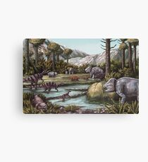 Triassic Period, Illustration Canvas Print