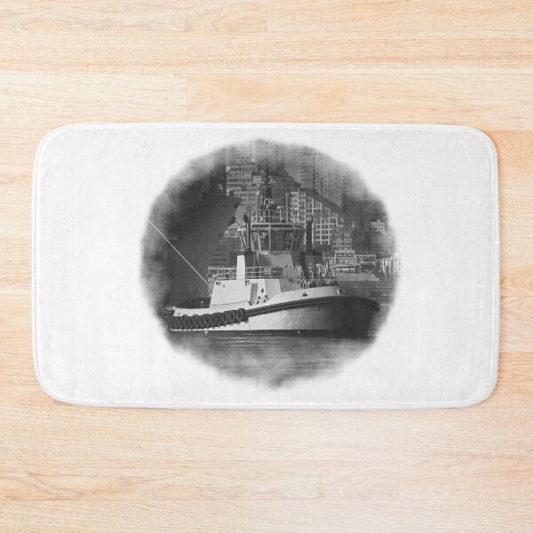 Item preview, Tug working in Seattle Harder designed and sold by Jason Mosley.
