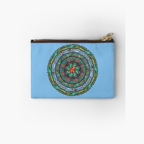 Item preview, Salish Sea Mandala -light blue designed and sold by mernstw.
