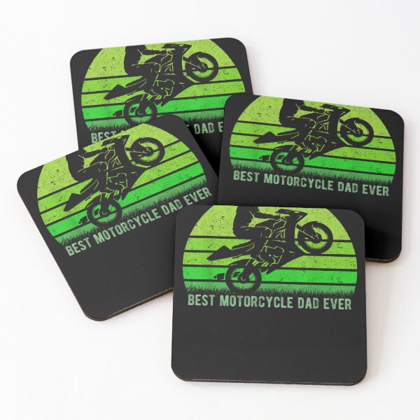 Item preview, Mens Vintage Retro Best Motorcycle Dirt Bike Dad Ever Fathers Day designed and sold by DKshowmaker.
