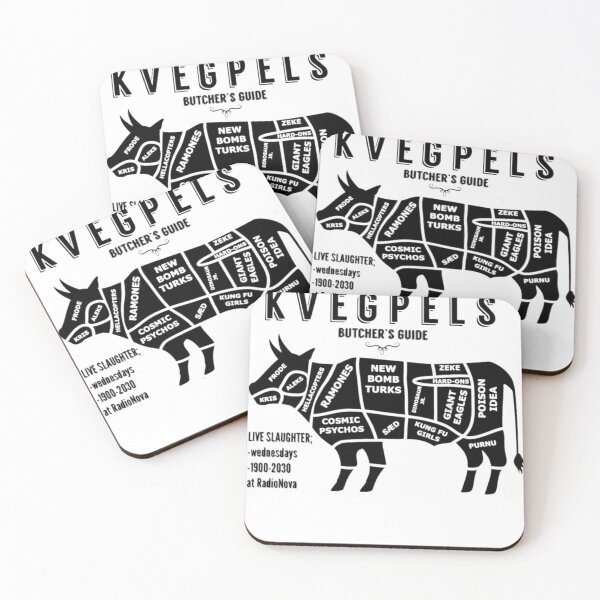 Item preview, Kvegpels butchers designed and sold by runforkovver.