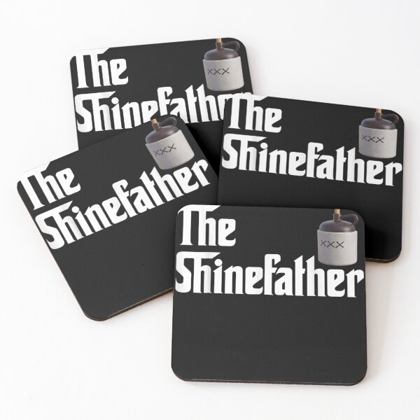 Item preview, The Shine Father T-Shirt Funny Moonshiner Shirts designed and sold by DKshowmaker.