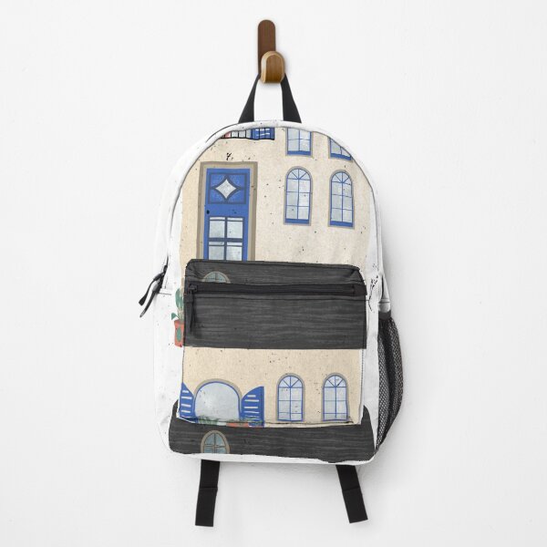 Item preview, The blue door house designed and sold by EszterLarisArts.