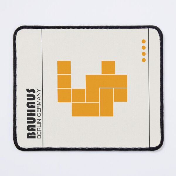 Item preview, Bauhaus - Retro / Art Deco architecture discipline from Berlin, Germany - Available in posters, etc - Orange Shapes designed and sold by ArcFoundationCo.